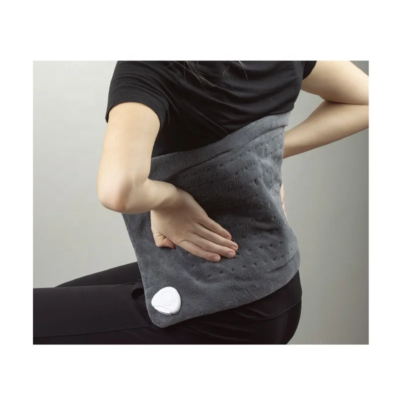 personal  Electric Heating Pad for Back Pain and Cramps Relief Ultra-Soft 12 x 24 inch Heat Pad with Fast Heating Auto Shut Off