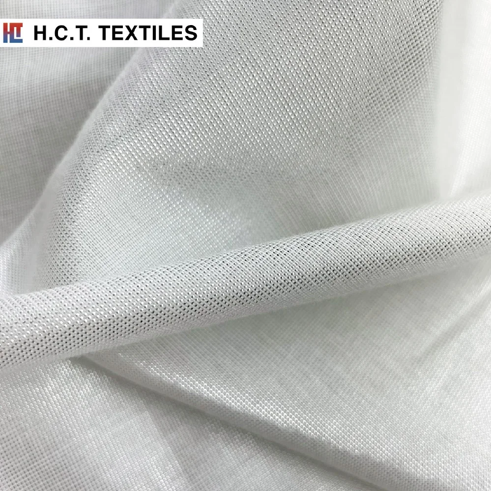 Серебристая отражающая 75 г хлопчатобумажная полиэфирная вискозная ткань металлик для блузки