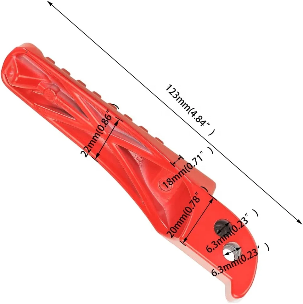 HIAORS Motorcycle Foot Pegs for Coleman CT200U CT200U-EX CT100U BT200X Off Road Mini Bike 100cc 196cc motor Parts