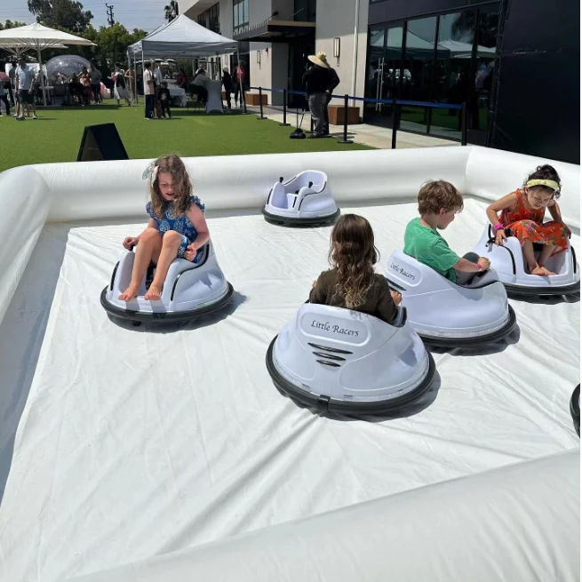 Открытый коммерческий детский бампер автомобильный защищающий труба ПВХ надувной гоночный автомобиль арена для