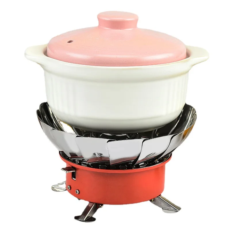 Hot Sales Portable Mini Outdoor Hiking Backpacking Camping Cooking Stove Cookware System Stove Portable Gas Stove Burner