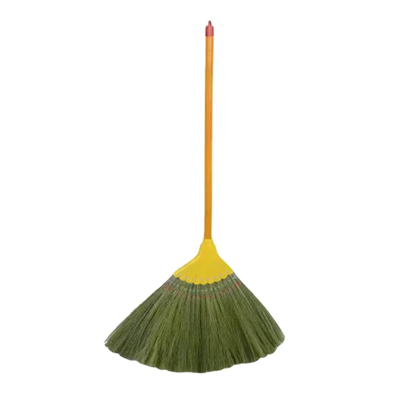 Wholesale Broom High Quality Grass Broom Wooden Broom Handle Less Than 1 Dollar Cleaning Household Items