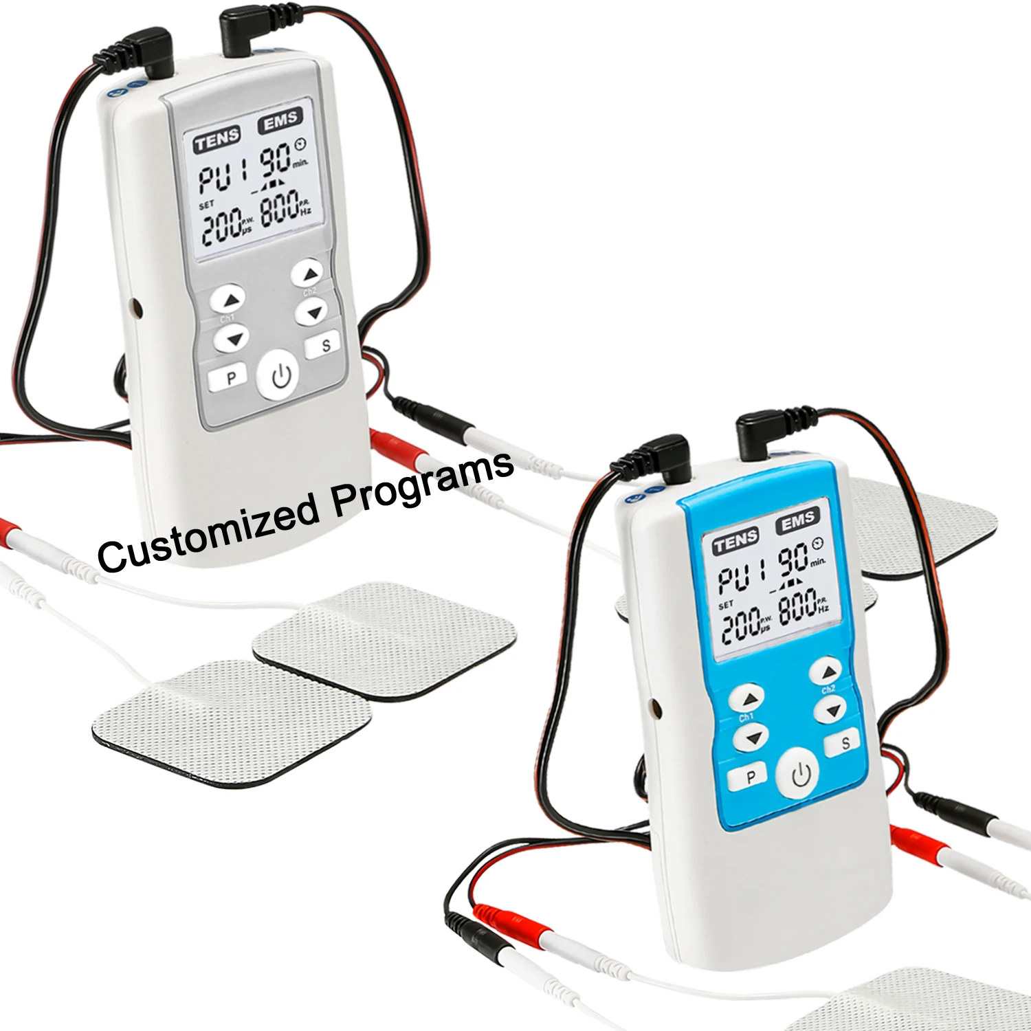 Fitness Pulse Massager Muscle Abdominal Stimulator Trainer Bodybuilding tens ems machine physiotherapy