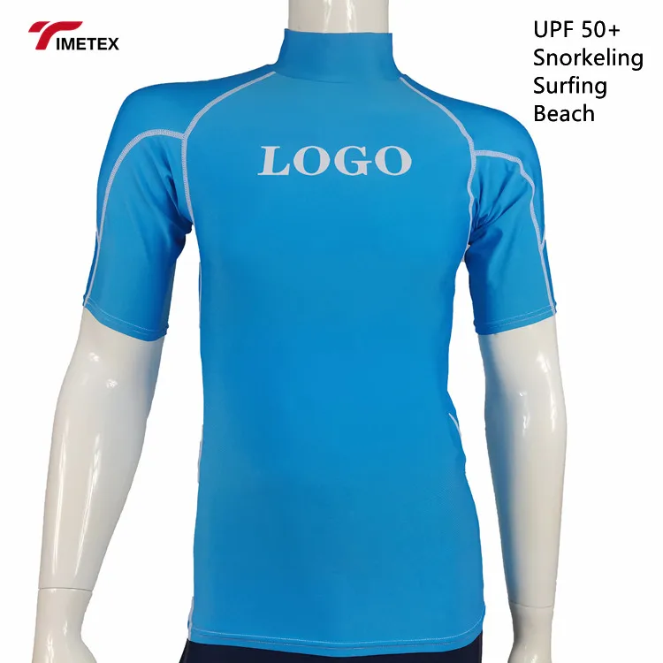 OEM Design Compression Rash Guard Custom Sublimation Swimming Mens Rash Guards