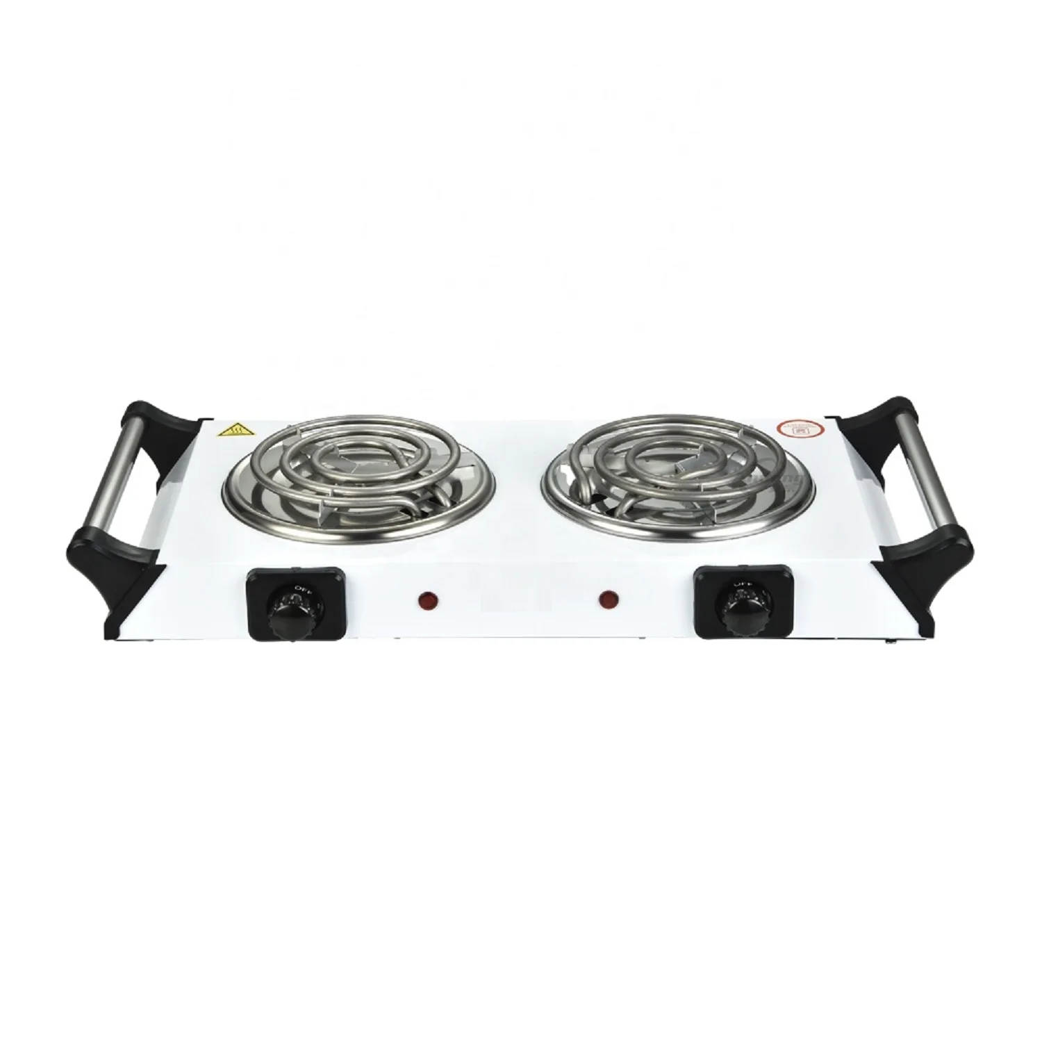 2021  double steel stove electric square hot plate heating element with two coil plate for office use