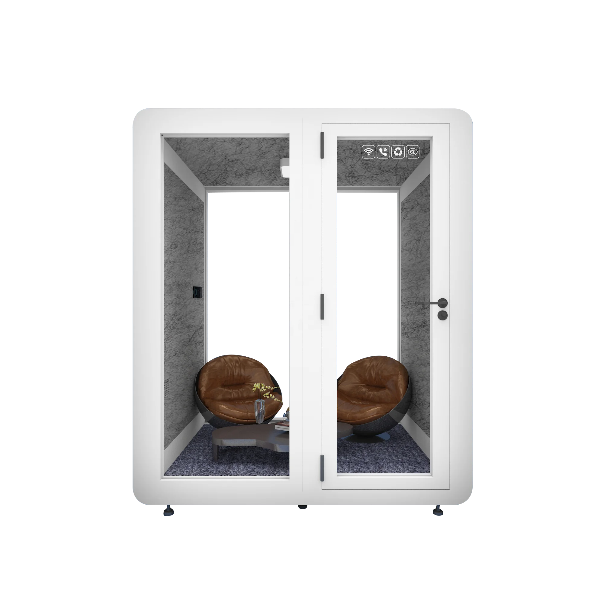 Unique Design Hot Sale Portable Movable Indoor Recording Studio Office Phone Soundproof Booth Silent Pod