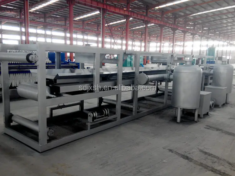 antimony mine dewatering PBF continuous horizontal Vacuum belt filter device