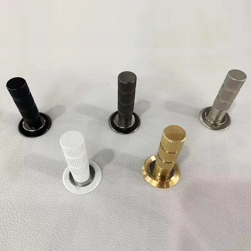 Luxury Brass material Magnetic Concealed door stopper/ Hidden door catcher stopper