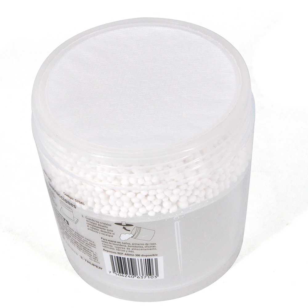 Factory Price 500ML Home Storage Humidity Eliminating Refillable Moisture Absorber  Plastic desiccant dehumidifier