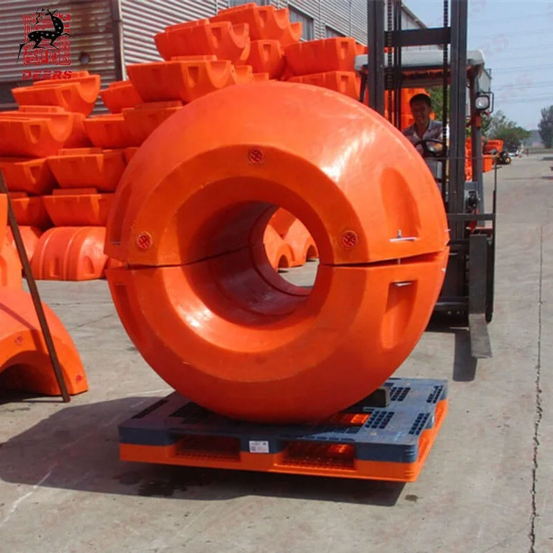 Deers pvc hdpe foam dredge hose float collar