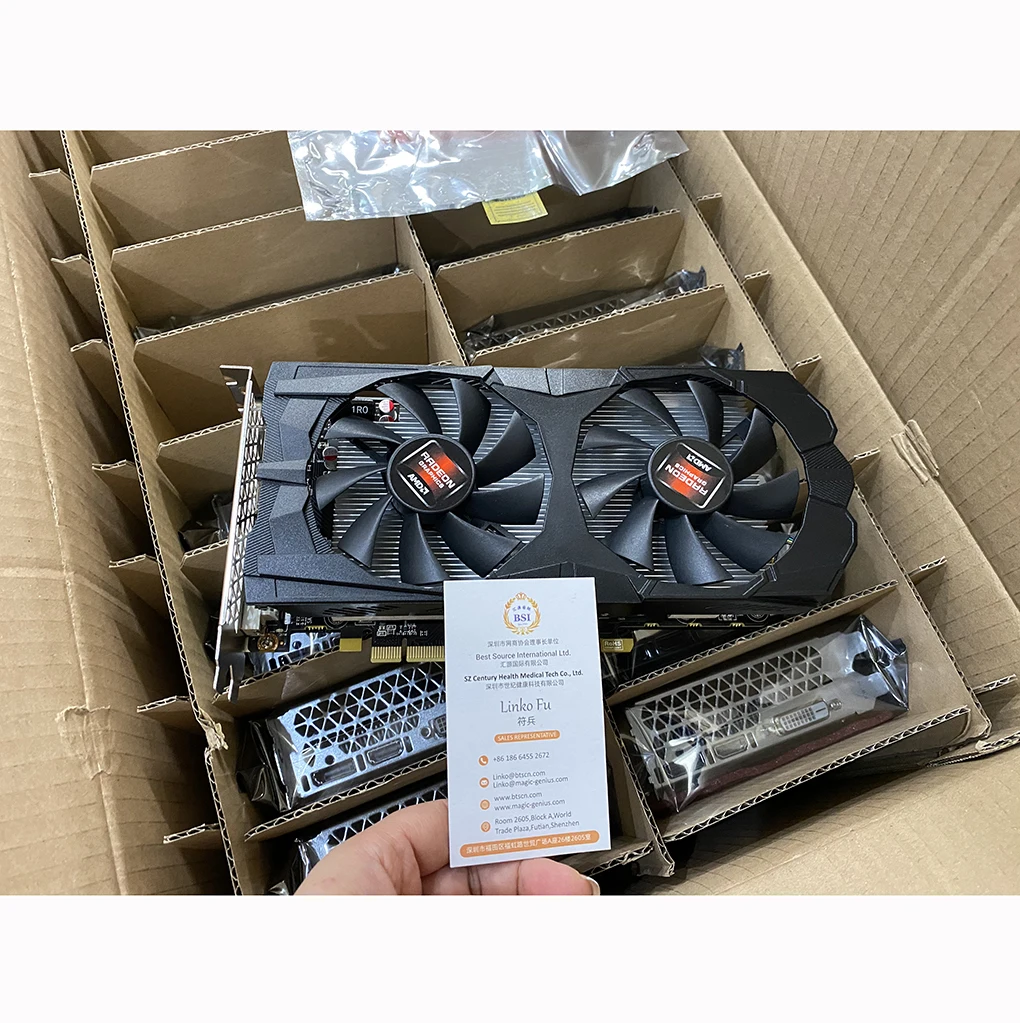  Графические карты rx580 8 Гб оборудование для майнинга 225mh/s-230mh/s eth miner 8gpu ГБ с блоком питания 2500