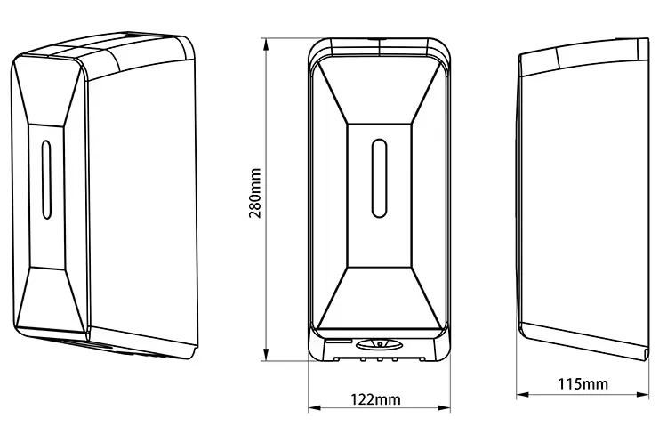 Automatic soap dispenser circuit board touchless Wholesale Wall-mounted Soap dispenser infrared Induction Foam liquid dispenser