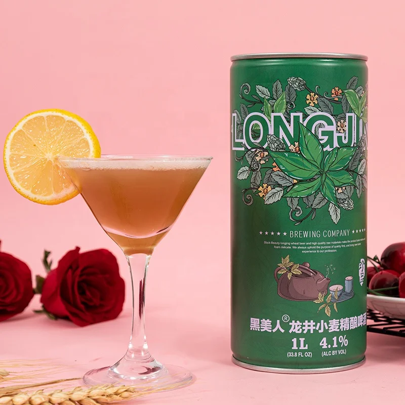 High quality oem 33cl 500ml 24x 330ml Pasteurimd Fruit beveragtable flavor lager beer 5% alcohol beer Non Alcohol craft beer