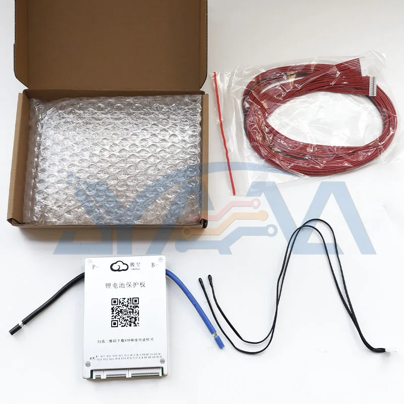 7s/8s-24s 40a 24v-96v JK active balance lfp lifepo4 3.2v lithium high voltage protection board battery management system(bms)