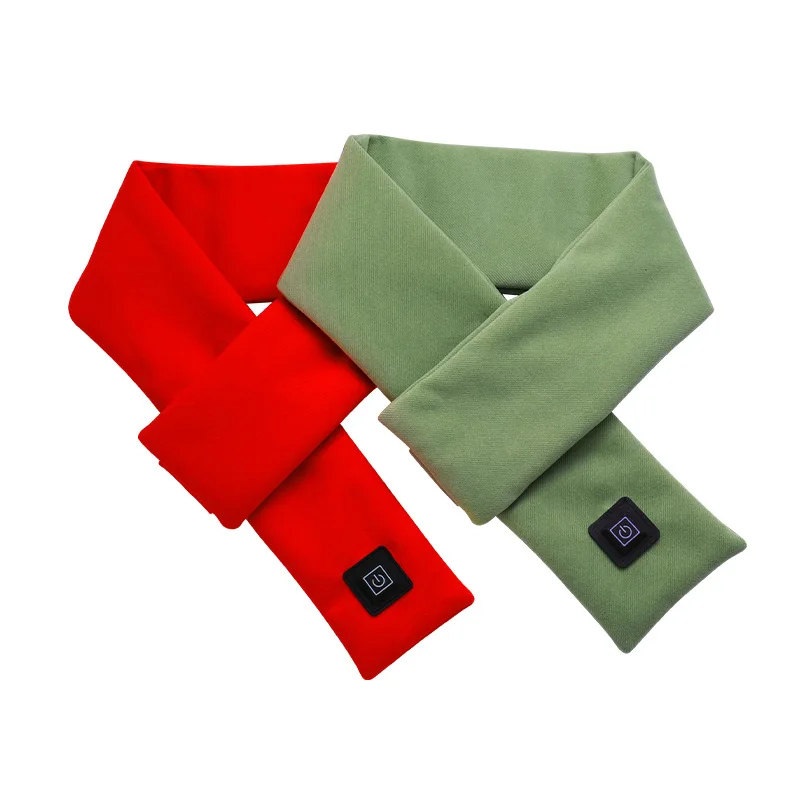 
Soft and Skin-friendly Shawl Women Smart Heating Scarf Vibration Message Battery Heated Scarf Neck Warm Scarf for Winter Gift 