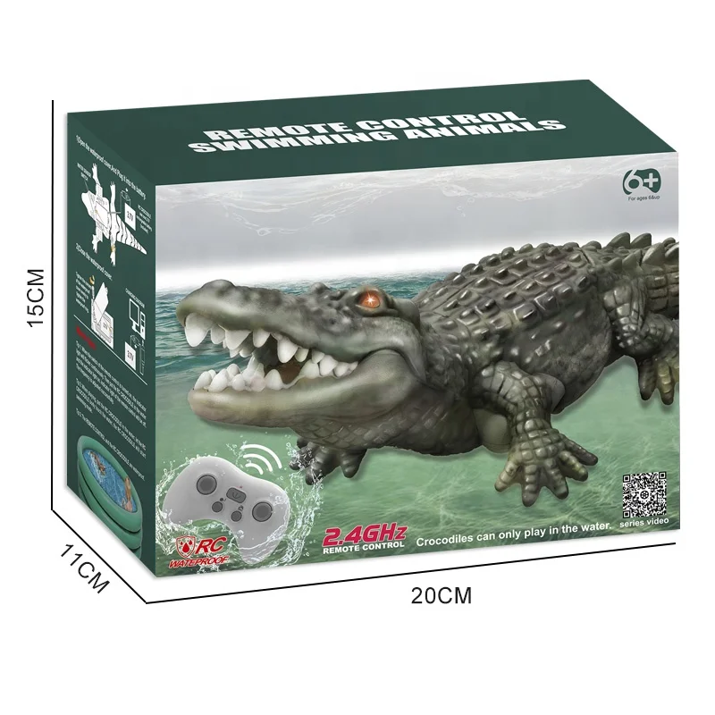 Remote control crocodile rc toy for kids rc crocodile toy