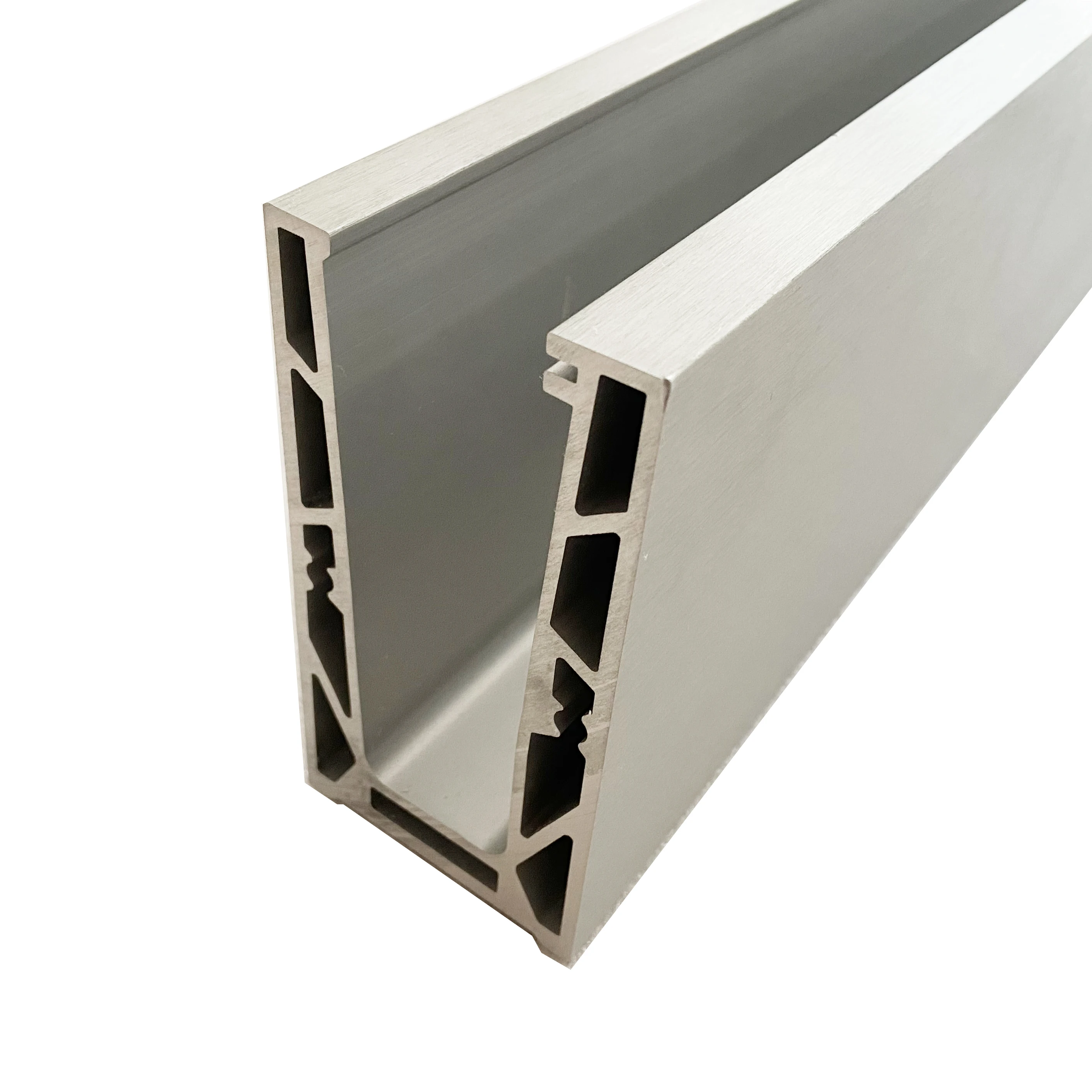 Aluminium Extrusion Profile Factory Balustrades Railing System Aluminum Frameless U Channel Glass Railing