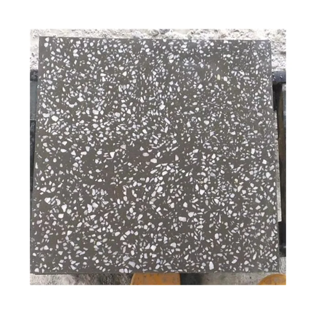 China epoxy grey terrazzo tiles price
