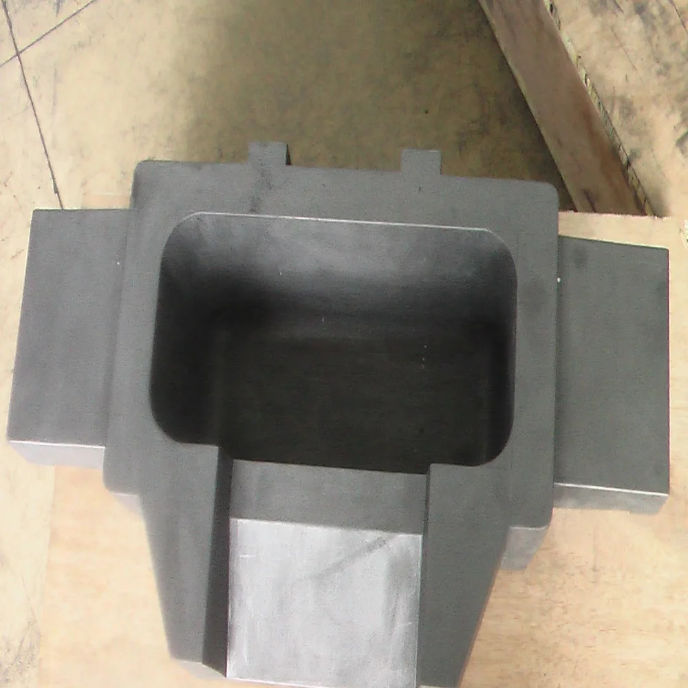 Custom special-shaped/dimension graphite mold/mould for gold/sliver/copper ingotmelting