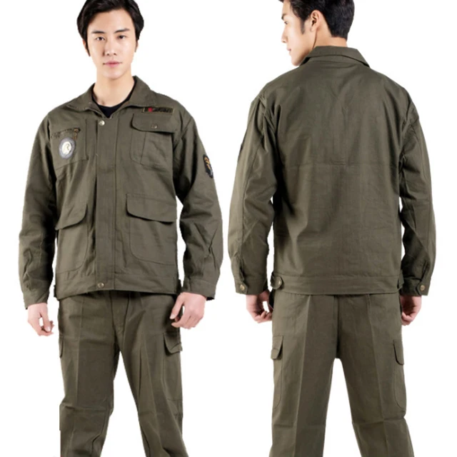 
tactical jacket suit Wear - resistant work suit work suit thickened work uniform 