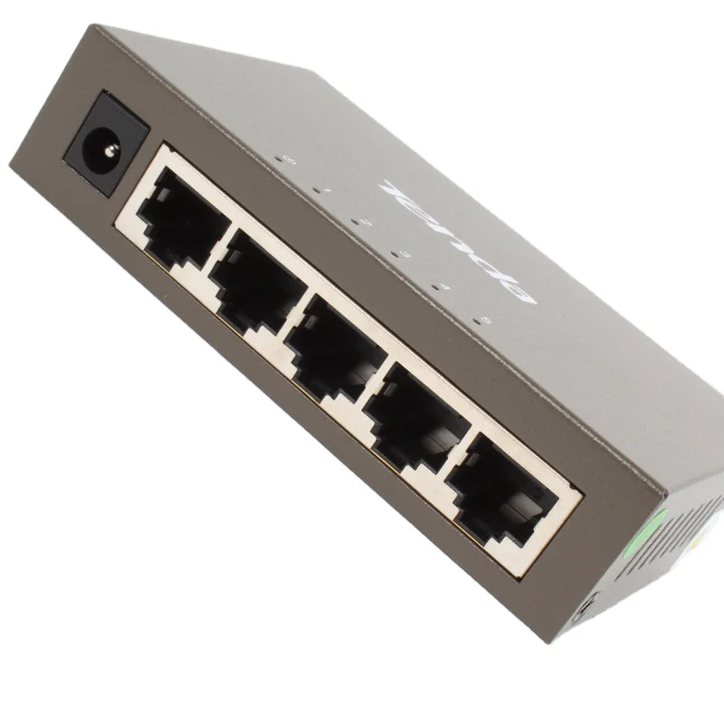 Tenda TEG1005D 5-разъемное зарядное usb-устройство для 1000M Gigabit Ethernet-коммутатор 10/100/1000 Мбит Ethernet сетевые коммутаторы концентратор LAN полный duple Auto