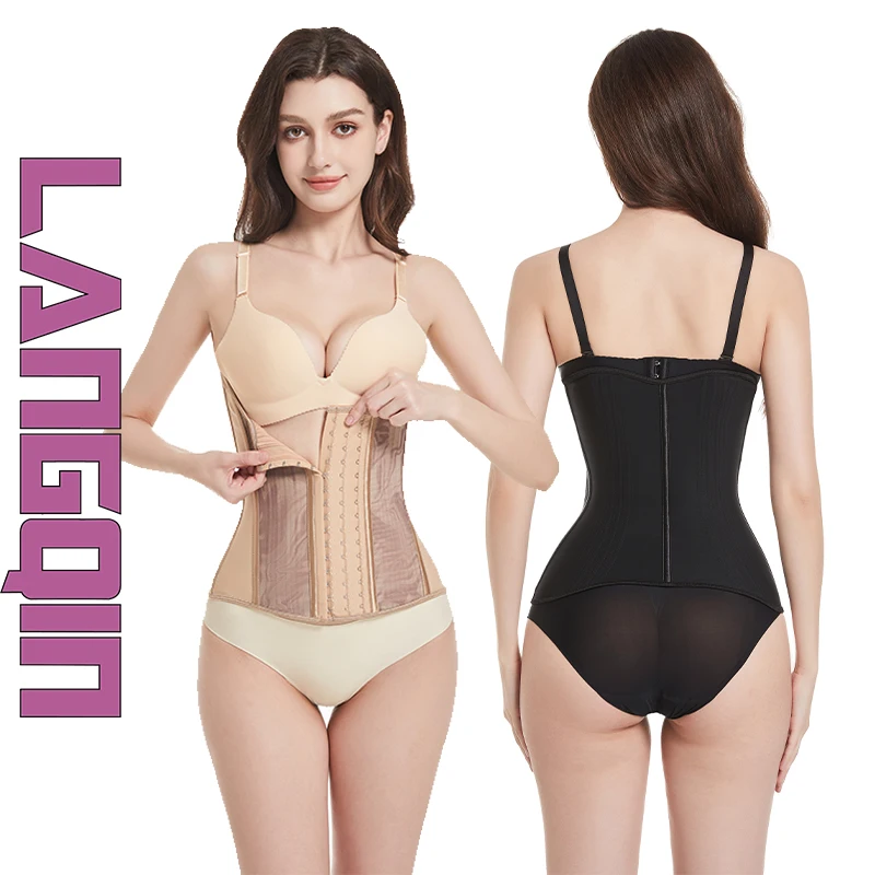 Tummy Control Shaper Breathable High Compression Faja Custom Best Seller Waist Trainer Girdle Post Surgical Corset