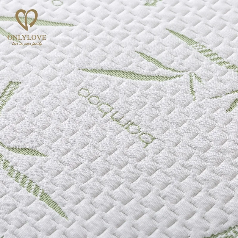 Manufacturer Wholesale Hypoallergenic Waterproof bamboo Mattress Protector Cooling Mattress Protector Cover