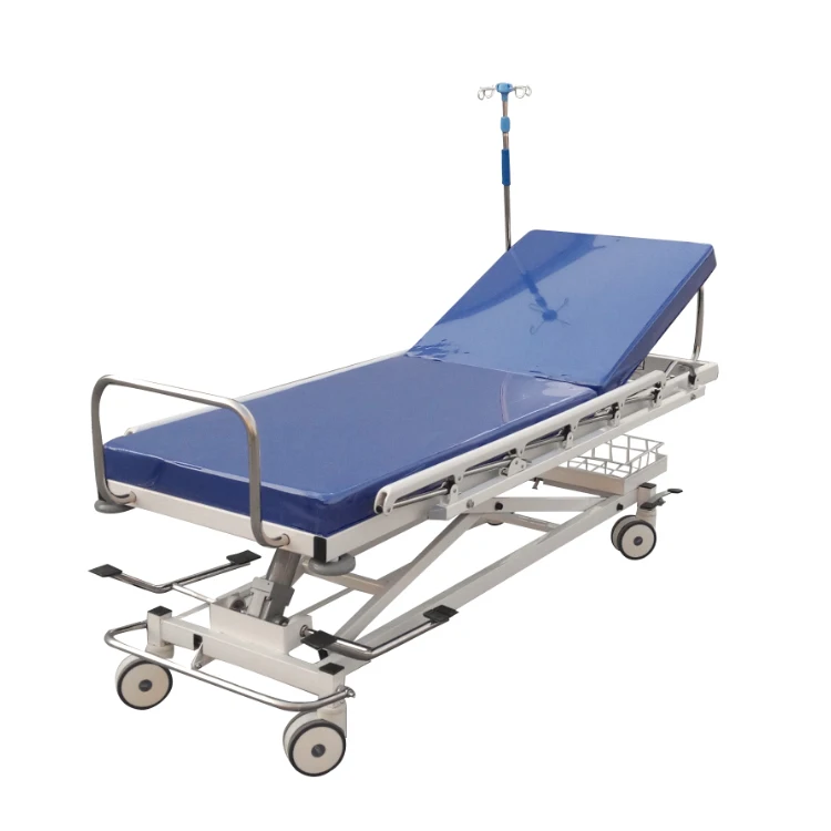 medical Hydraulic operation emergency  patient transfer trolley
