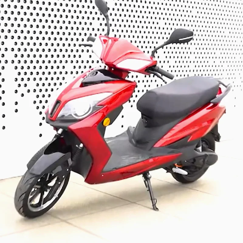 2 wheel lightweight electric moped 40-50km/h speed 45-65km range high quality electric motorcycles moped for adult