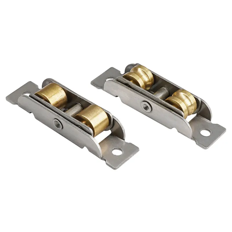 Factory Direct Stainless Steel Flat Window Rollers 14mm 16mm U Groove for UPVC Aluminium Sliding Windows Pulley Roller India