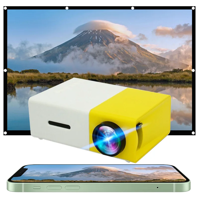 Factory Price Mini Projector YG300 600 Lumens 1080P Home Theater Portable Mobile