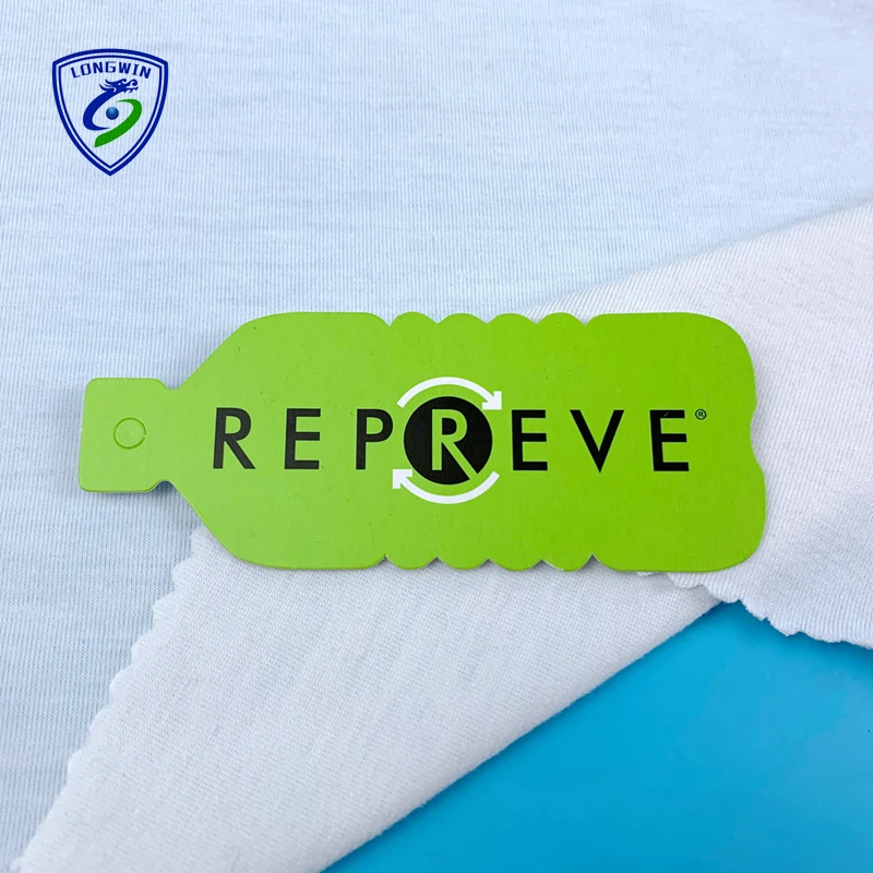 sports scarf bib cloth REPREVE recycled polyester spandex knitting single jersey fabric