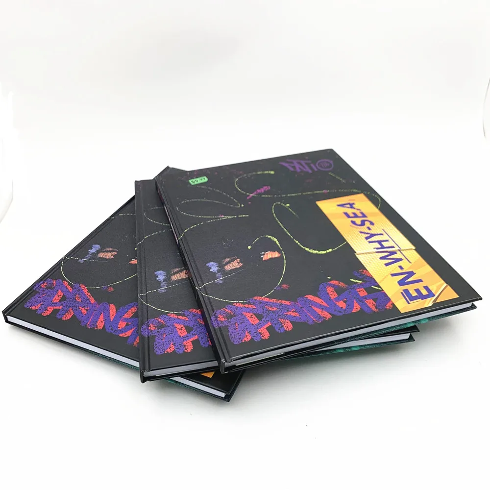 stationery supplies custom design full colors printing A4 hardcover blank inner paper sketchbook