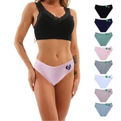 UOKIN A5936 Exquisite workmanship Women Underwear Panties Ladies Solid Color Threaded Cotton Underwear