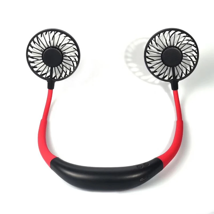  New version usb mini fan Bladeless bladeless neck Air Cooling hands free Neck Hanging
