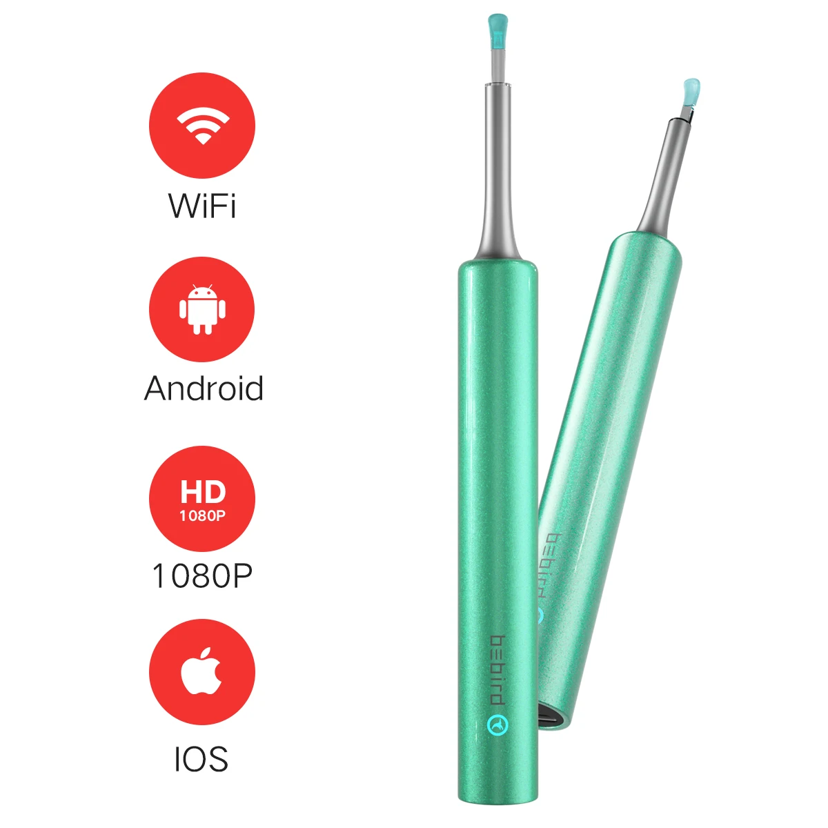 Bebird C3 microscope ear pick with wireless camera visual on your mobile phone without cable