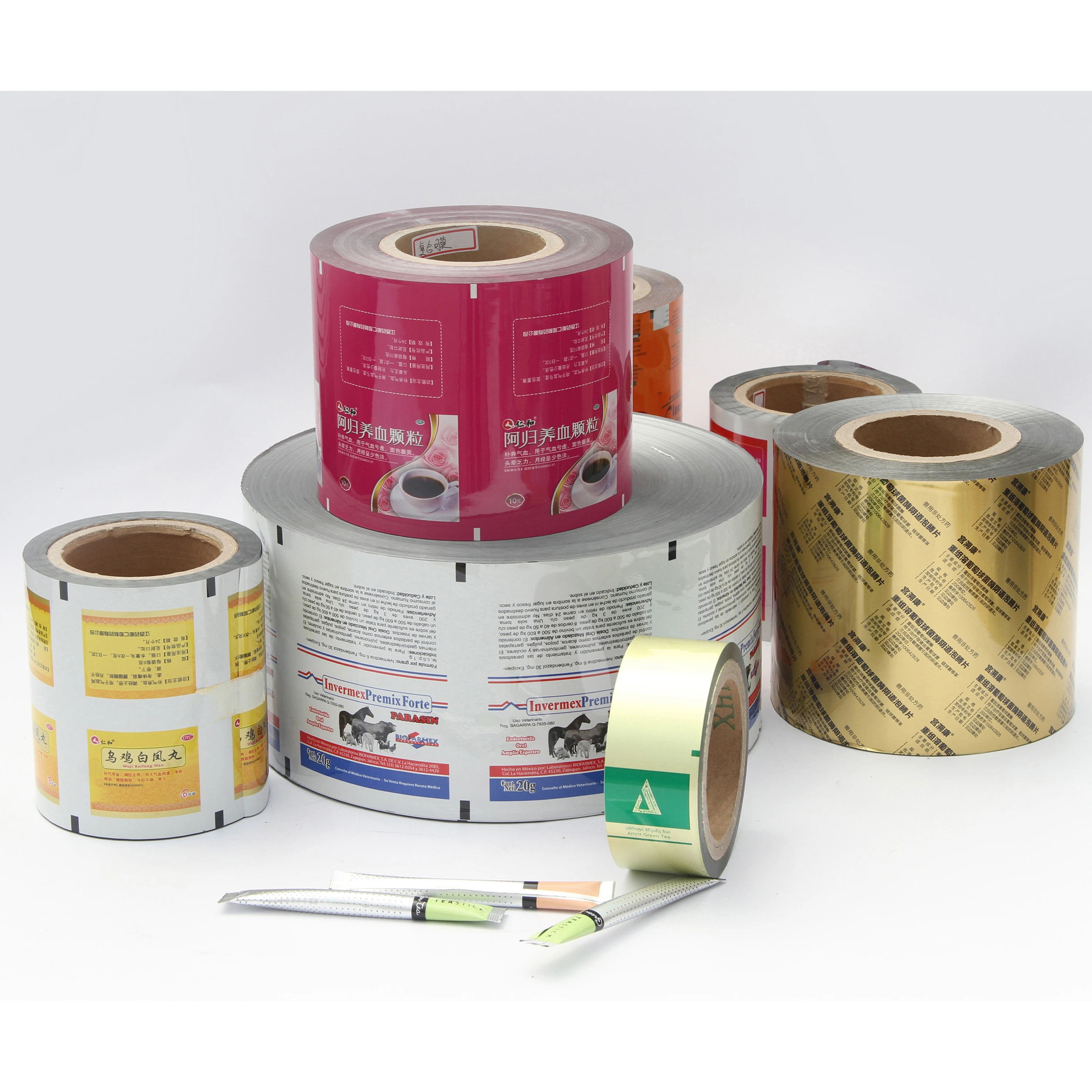 Printed Sachet Packaging Film Roll Metallized Film Food&medicine Film Laminated Material