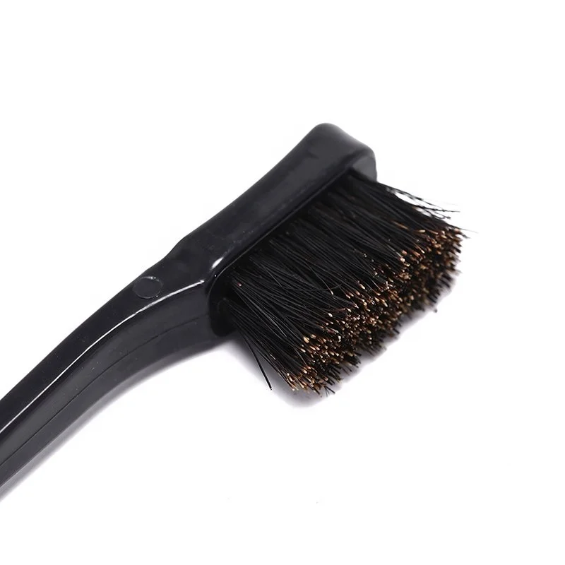 Wholesale Double Sided Edge Control Brush for Hair Beauty Salon Hairdressing Tools