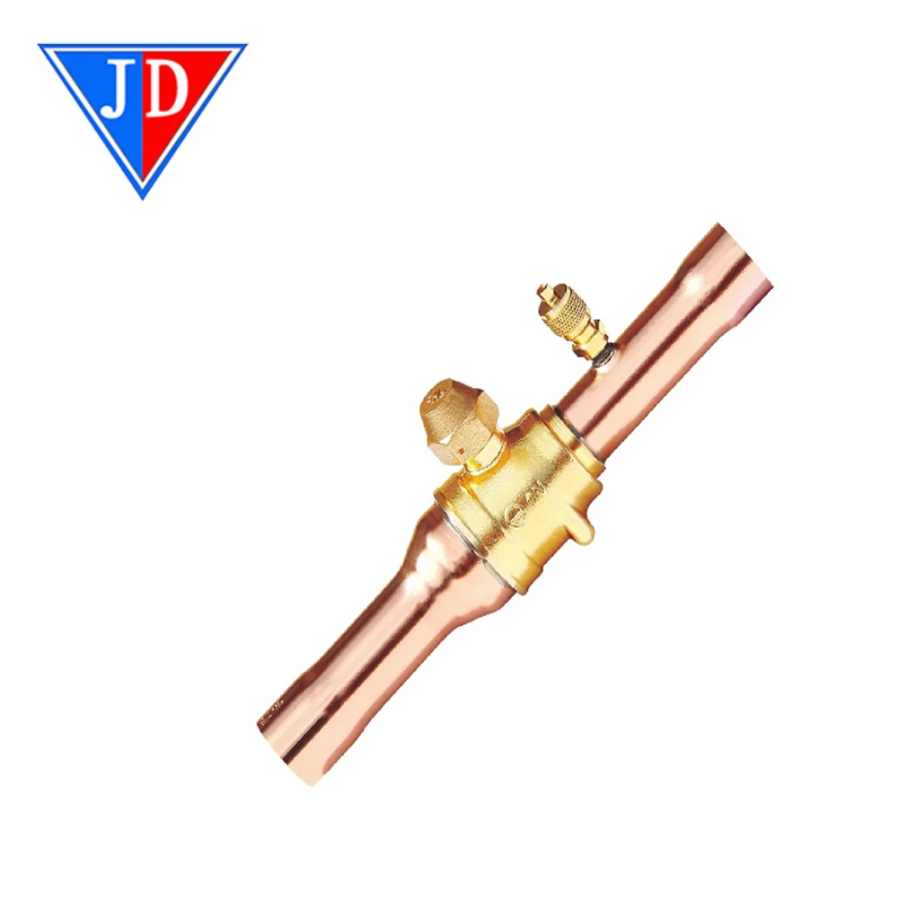 Refrigeration Brass Ball Valve 6mm 10mm 12mm 15mm 16mm for Air Conditioning