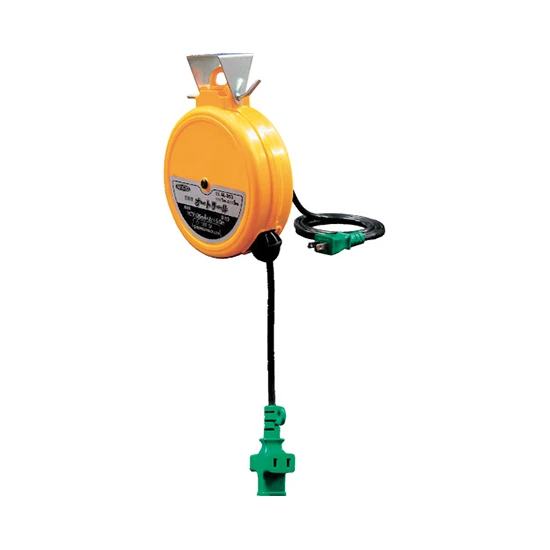 Auto rewind retractable cable reel wire specification number of Cores 2
