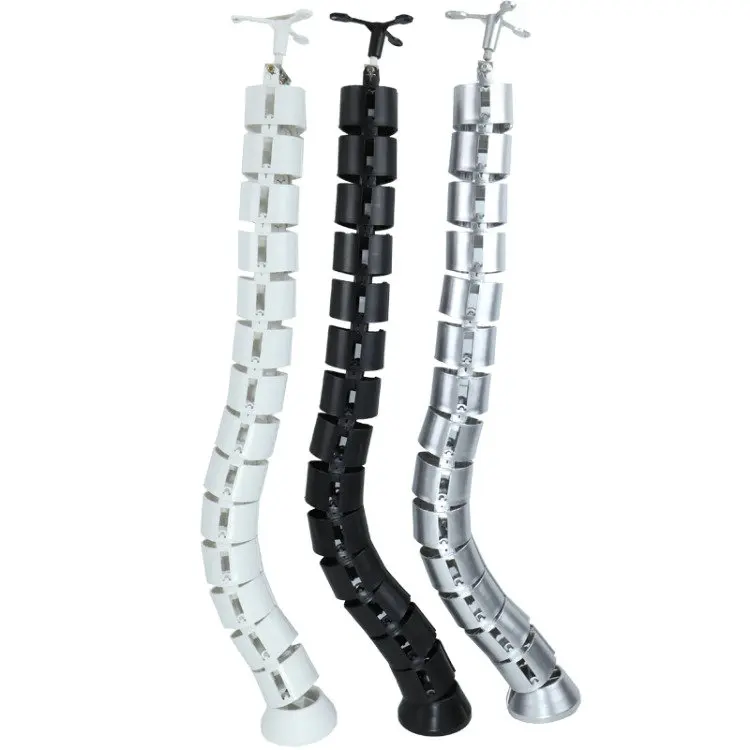 76 мм * 760 мм L ABS двухканальный Регулируемый Настольный кабель для управления позвоночником