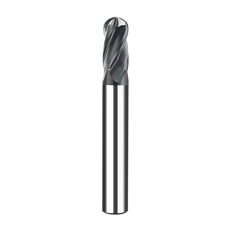 Endmill Manufacturer Cnc Tools Carbide End Mill Tungsten Steel Ball End Milling Cutter For CNC Cutting Tool