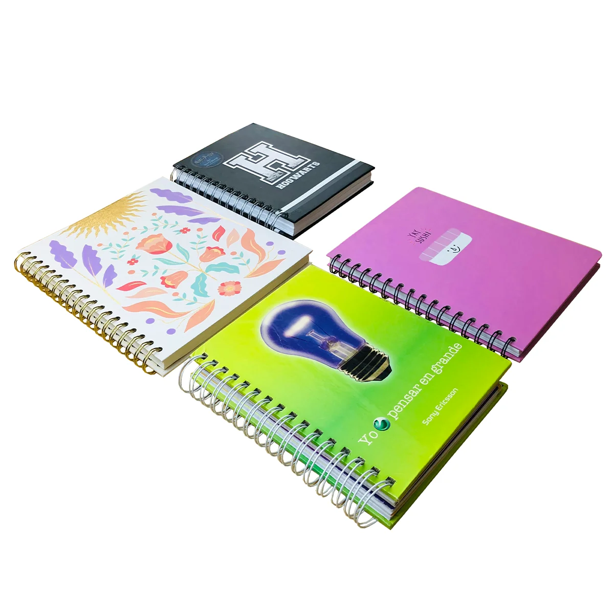 Custom Girls Gift Customized Gold Logo Green Weekly Planner Printing Journal Planner