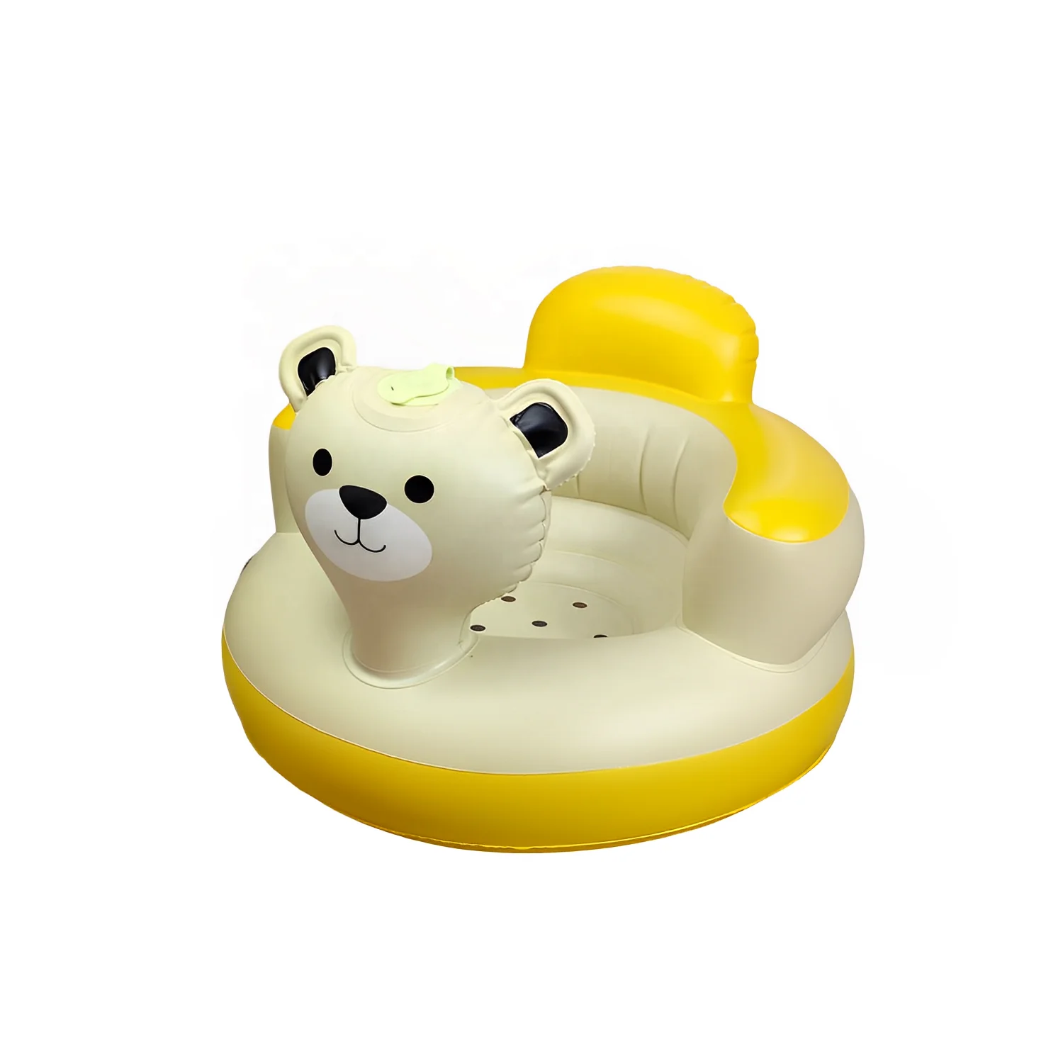 Cheap Hot Sale inflatable Portable Baby Dinner Table gaming chair baby learn seat chair with speakers