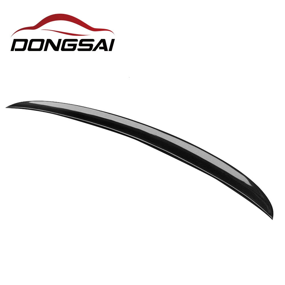Car-Accessories black carbon fiber trunk wing spoiler for 7 series BMW F01