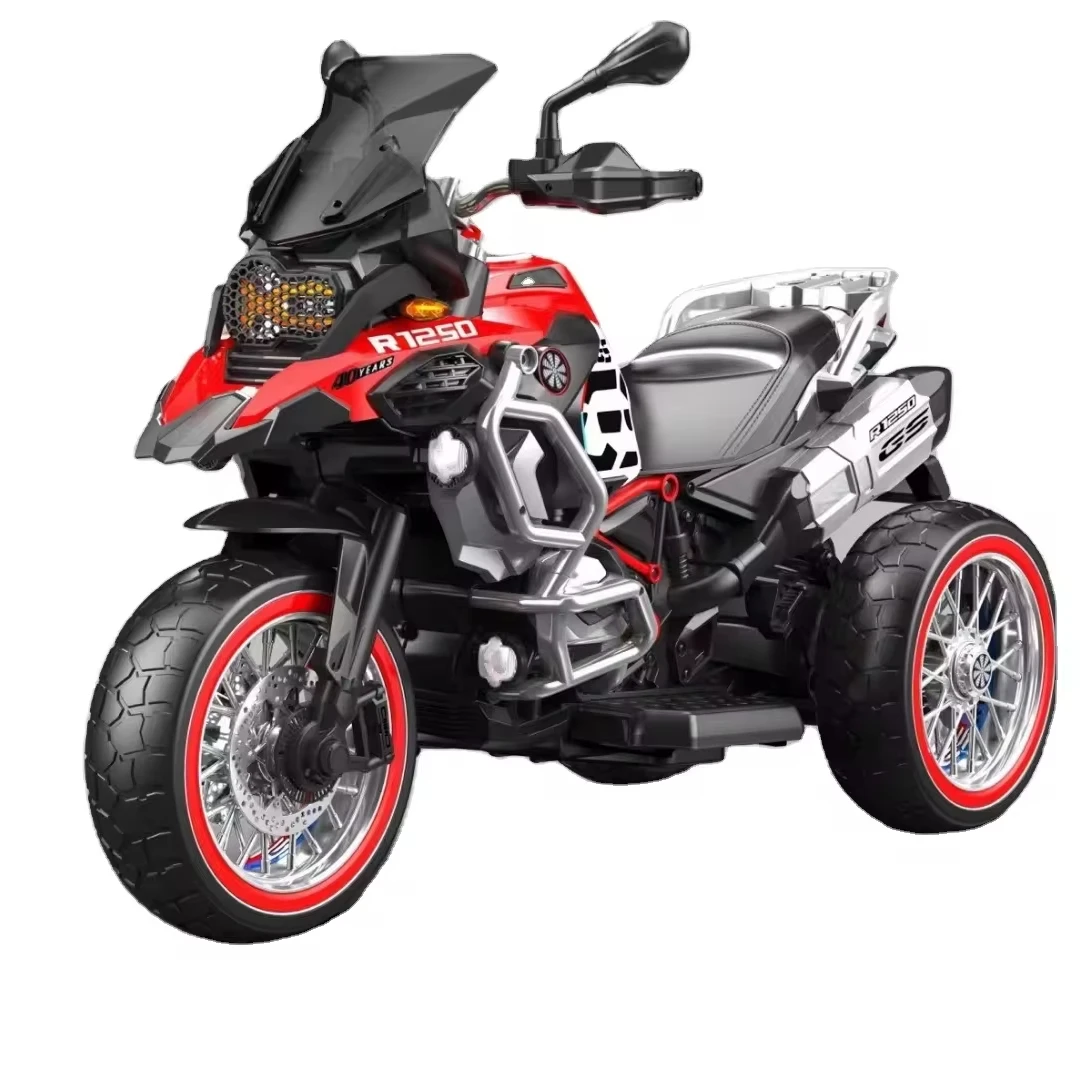 2024 Newest 12V Battery Kids Electric Motorbike Unisex Ride-On Toy Cheap Price Plastic Electric Motorcycle Children 2 4 Years