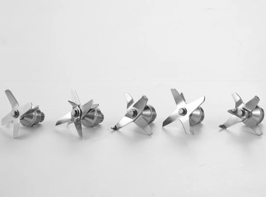 wholesale large capacity blender best quality fruit juice blender 6 leaves blade commercial stainless steel  blender blade