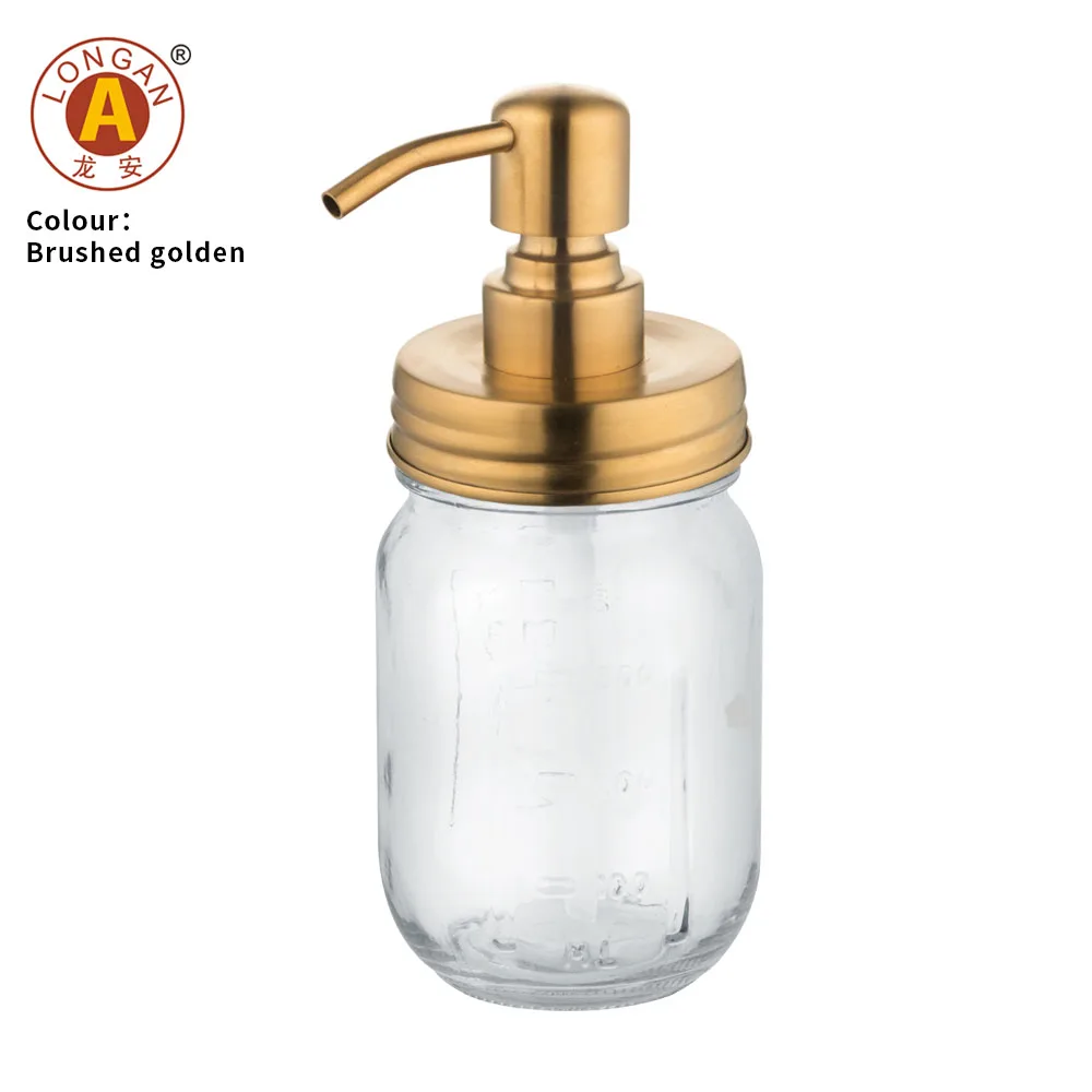 Colored Black Straw Lids Mason Jar Lid 500Ml Glass Mason Jars Storage Jars Frosted With Lids Logo