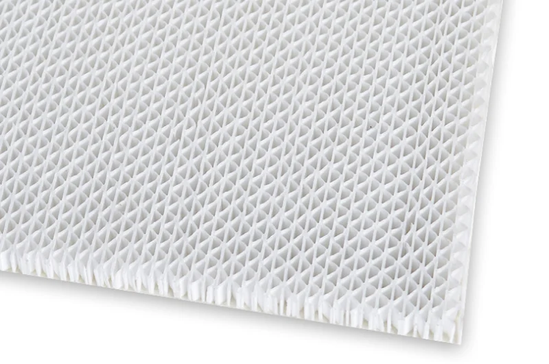 Good products Supply Air Filter Photocatalyst PP Corrugated Air Filter Fan Blue Cold Catalyst Air Cleaner Mesh