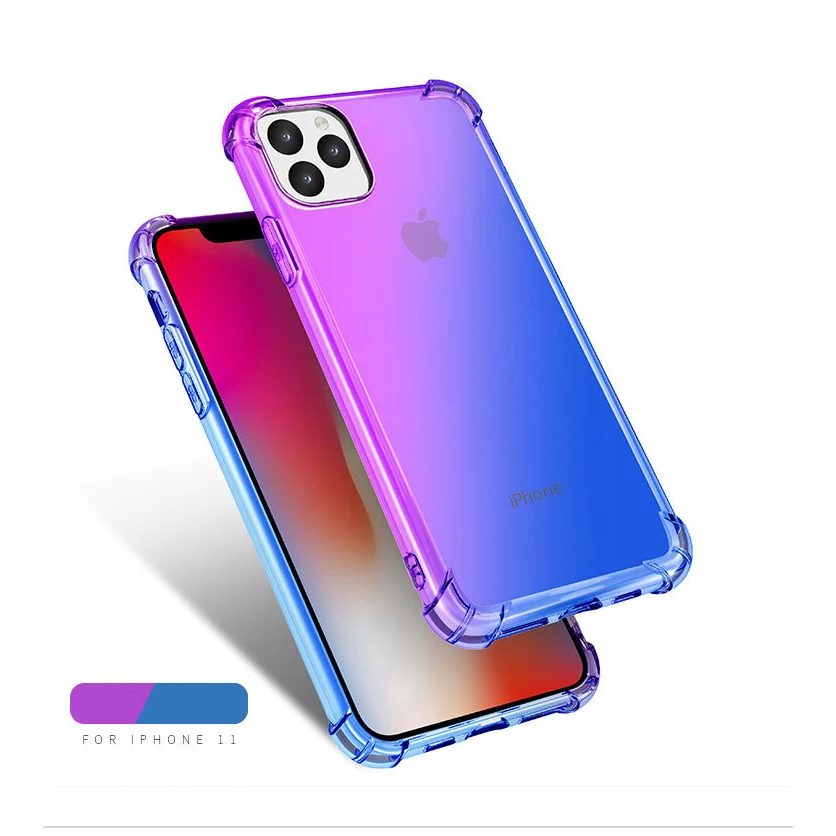 
For TPU iphone 11 Case, Gradual Color TPU Case Cover For Iphone 11 